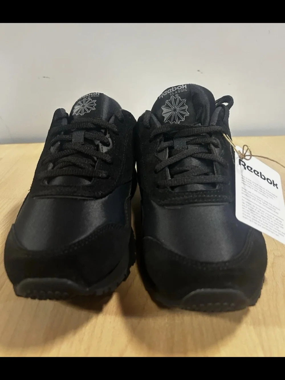 Reebok Kids Black Low-Top Sneakers Unisex